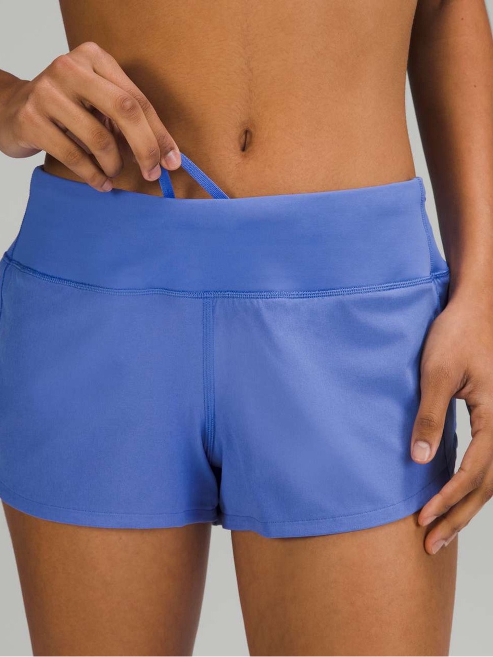 lululemon speed up 2.5” inseem lavender athletic shorts